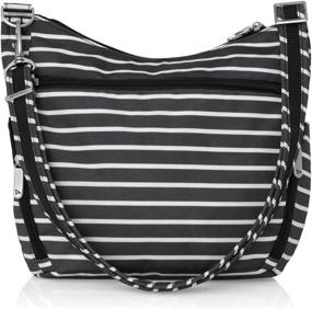 img 3 attached to Black Travelon Anti Theft Cross Body 👜 Bucket Handbags & Wallets and Crossbody Bags for Women