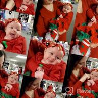 img 1 attached to Cute And Festive: Slowera Baby Girls' Christmas Outfits For The Holidays review by Heath Cullinan