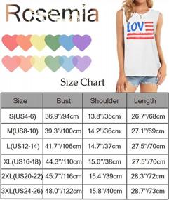 img 1 attached to Women'S Sleeveless American Flag Tank Top: Summer Casual Loose Tunic Blouse In White Flag Design (Size L)