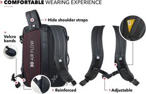 img 1 attached to 15 6 Inch Backpacks Weekender Expandable Waterproof