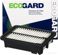 🔍 premium ecogard xa10424 engine air filter: compatible with honda fit 1.5l (2015-2020) logo