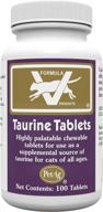 🐱 petag taurine tablets for cats - delicious taurine supplement for cats of all ages - 250 mg - 100 count logo