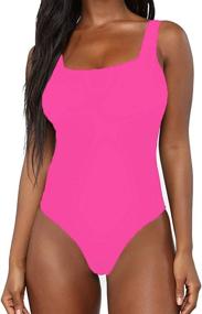 img 4 attached to BelleLovin Womens Bodysuits Sleeveless Jumpsuits Women's Clothing ~ Bodysuits