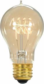 img 1 attached to 🔆 Satco S2419 240 Lumens Soft White Incandescent Light Bulb, Dimmable - Vintage Quad Loop Coil Design, Medium Base, 2700K