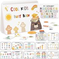 📚 amorbebe montessori busy book: engaging learning activities for 1-3 year olds with autism, 12 theme sensory toys logo