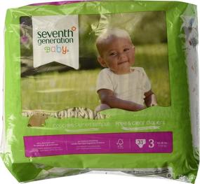 img 1 attached to Seventh Generation Diaper Stg3 16-28lbs: The Ultimate Solution for Your Baby's Comfort and Protection