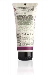 img 3 attached to EcoLove - Natural And Organic Moisturizing Hand Cream (2 Pack) + 2 Free Samples - Organic Blueberry, Grape & Lavender - Non Greasy Fast Absorbing Vegan Hand Lotion For Dry Skin, 2 X 3.38 Fl Oz