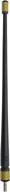 votex - the spartan: 13 3/4 inch rubber antenna for dodge ram 1500, 2500, 3500 (2009-2022) - us ss threading - gold carbon fiber trim - internal copper coil logo
