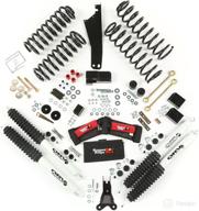 rugged ridge 2.5 inch suspension lift kit with shocks for 07-18 jeep wrangler jk logo