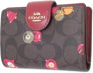 👛 signature medium corner wallet for women – handbags & wallets combo logo