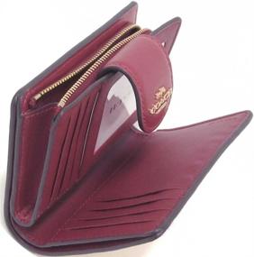 img 1 attached to 👛 Signature Medium Corner Wallet for Women – Handbags & Wallets Combo