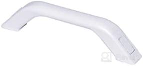 img 1 attached to 👐 DetMar White Grab Handle with Soft Grip - 12-1134P