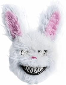 img 3 attached to Unleash Your Inner Horror With Tigerdoe'S Scary Masks: Creepy Bunny, Killer Bunny And Spooky Masks