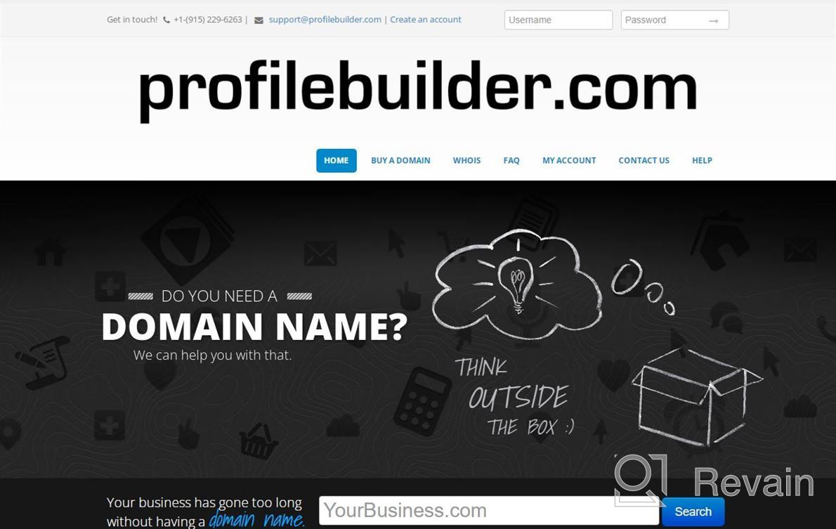 img 1 attached to ProfileBuilder Domain Registration review by Dustin Citizen