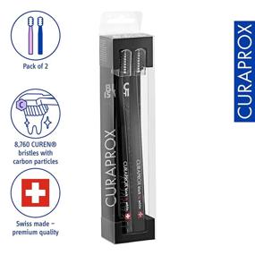 img 3 attached to Black & White CURAPROX Ultra Toothbrushes: Enhanced for Better Dental Care