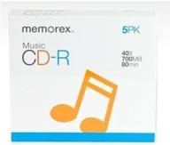 memorex 40x write once cd r audio logo