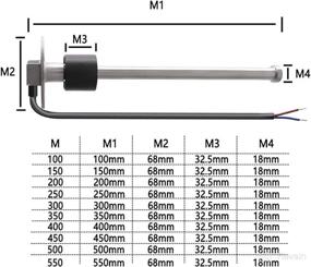 img 2 attached to Sending Marine Sensor 240 33Ohm Stainless Replacement Parts best for Lighting & Electrical