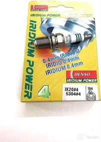 img 2 attached to 🔥 Denso IK20 Iridium Power Spark Plugs 5304 - 4 PK: Product Review & Benefits