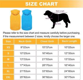 img 3 attached to 🐶 Kickred Dog Hoodie Sweaters – 2 Piece Set for Spring, Hooded Dog Vest Sweatshirt with Hat, Pocket & Leash Hole – Basic Pet Clothes Hoodies for Small, Medium, and Large Dogs, XL Size