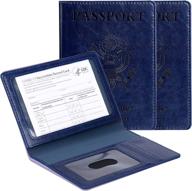 passport vaccine toovren upgraded leather travel accessories for passport covers logo