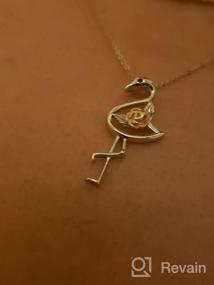 img 5 attached to Ожерелье с сердечком из стерлингового серебра для женщин и девочек, милый кулон с домашним животным, ювелирный подарок
