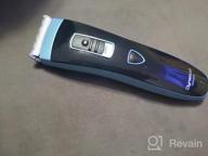 img 1 attached to Professional Cordless Hair Clippers For Men With LED Display And Haircutting Capes - DynaBliss HG4100 review by Charles Long