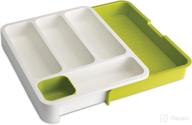 🍴 green joseph joseph drawerstore cutlery tray with expandable design логотип