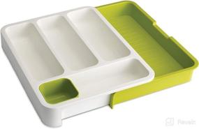 img 4 attached to 🍴 Green Joseph Joseph DrawerStore Cutlery Tray with Expandable Design