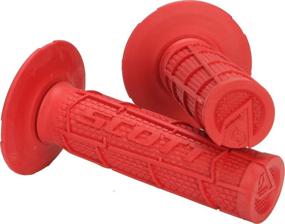 img 3 attached to 🏍️ Scott Sports Red Radial Full Waffle Motorcycle Grips (Model: 233925-0004)