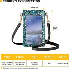 img 2 attached to JEOCODY Dream Catcher Screen Smartphones Women's Handbags & Wallets at Crossbody Bags