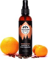 🍊 lumi outdoors' orange clove natural air freshener: revitalize your space with essential oil odor eliminating room spray logo