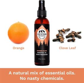 img 2 attached to 🍊 Lumi Outdoors' Orange Clove Natural Air Freshener: Revitalize Your Space with Essential Oil Odor Eliminating Room Spray