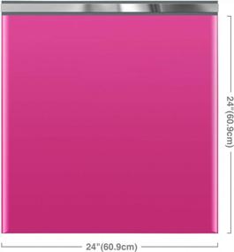 img 1 attached to Розовые полиэтиленовые почтовые ящики - 24x24 дюйма, упаковка из 50 штук - самозапечатывающиеся, прочные транспортировочные конверты для бутиковых товаров, повышенная защита и универсальность