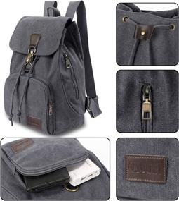 img 1 attached to Qyoubi Backpacks Shopping Daypacks Multipurpose Women's Handbags & Wallets via Fashion Backpacks