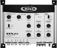 🔊 boss audio systems bx35 car electronic crossover - 3-way, pre-amp, optimize high-mid-low range speaker frequencies logo