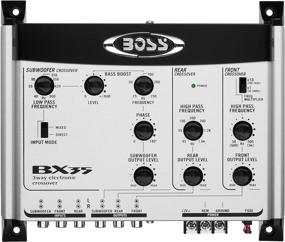 img 4 attached to 🔊 BOSS Audio Systems BX35 Car Electronic Crossover - 3-Way, Pre-Amp, Optimize High-Mid-Low Range Speaker Frequencies