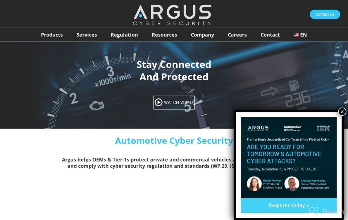 img 1 attached to Argus Cyber Security review by Jeremy Hudson