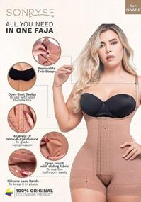 img 1 attached to Sonryse Colombian Postpartum Shapewear - Perfect For C-Section Recovery!
