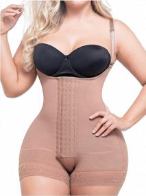img 4 attached to Sonryse Colombian Postpartum Shapewear - Perfect For C-Section Recovery!
