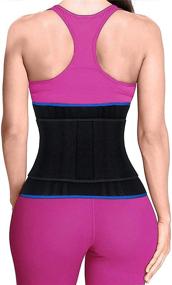 img 3 attached to YIANNA Waist Trainer for Women's 👙 Lingerie, Sleepwear, and Loungewear – Slimming Shaping Clothing