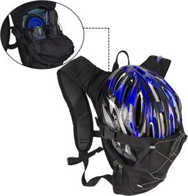 img 2 attached to 🎒 Zavothy 2L Hydration Backpack with Water Bladder - Ideal for Running, Hiking, and Biking