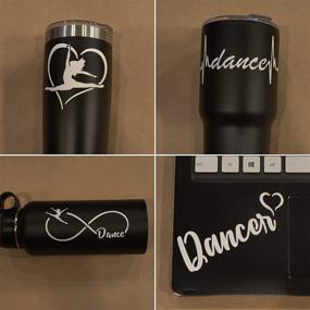 img 2 attached to ❤️ Dance Decals Pack: Heart, Infinity, Heartbeat, Dancer (White) by Slaced