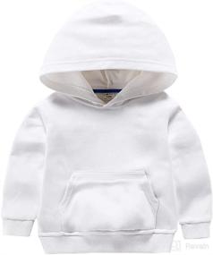 img 4 attached to 👶 ZiweiStar Unisex Toddler Baby Boy Girl Hoodies Sweatshirt: Comfy Casual Hooded Pullover for Little Girls and Boys - Perfect Fall Winter Clothes