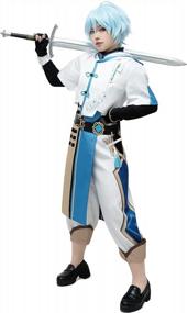 img 4 attached to Unleash Your Inner Game With DAZCOS Asia Sized Women'S Chongyun Halloween Cosplay Costume