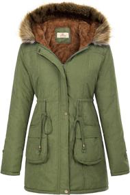 img 4 attached to GRACE KARIN Anoraks Military CLAF1030 1 Women's Clothing in Coats, Jackets & Vests