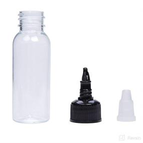 img 2 attached to Transparent Plastic Bottles: Essential Personal Care Container Accessories
