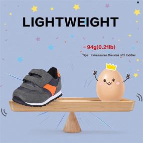 img 3 attached to RIBONGZ Toddler Sneakers Athletic Walking Girls' Shoes ~ Athletic