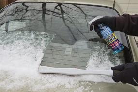 img 1 attached to ❄️ Quick Melting Windshield De-Icer Spray | Effortless Ice and Frost Removal for Windows, Mirrors, Locks, and more | No Need for Scraping or Chipping | 17fl oz. (17oz)