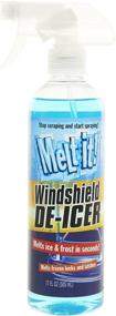 img 3 attached to ❄️ Quick Melting Windshield De-Icer Spray | Effortless Ice and Frost Removal for Windows, Mirrors, Locks, and more | No Need for Scraping or Chipping | 17fl oz. (17oz)