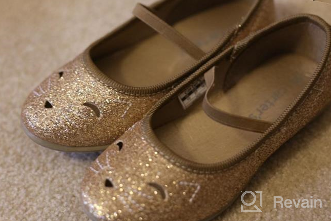 img 1 attached to Carter's KATE2 Ballet Flat: Unisex-Child Shoe for Comfort and Style review by Cristabel Logan